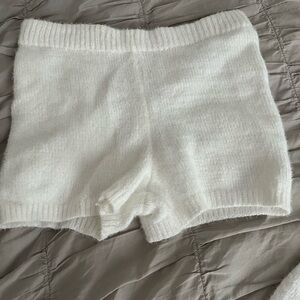 Garage Fuzzy Knit Shorts
